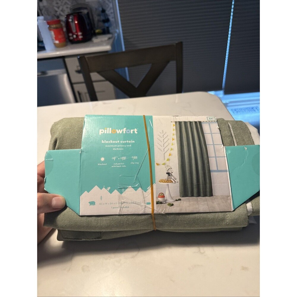Blackout Chambray Cotton Kids' Panel - Pillowfort